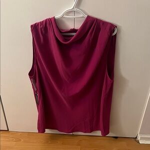 Babaton Fuchsia Sleeveless Blouse